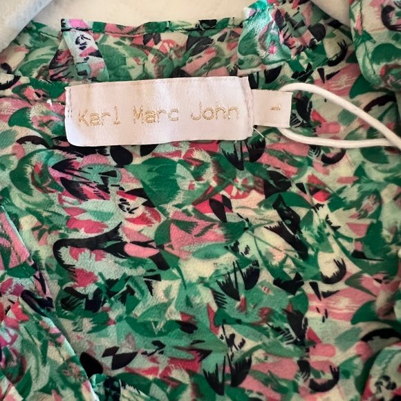 Floral Print Blouse Size Large - Picture 2 of 5